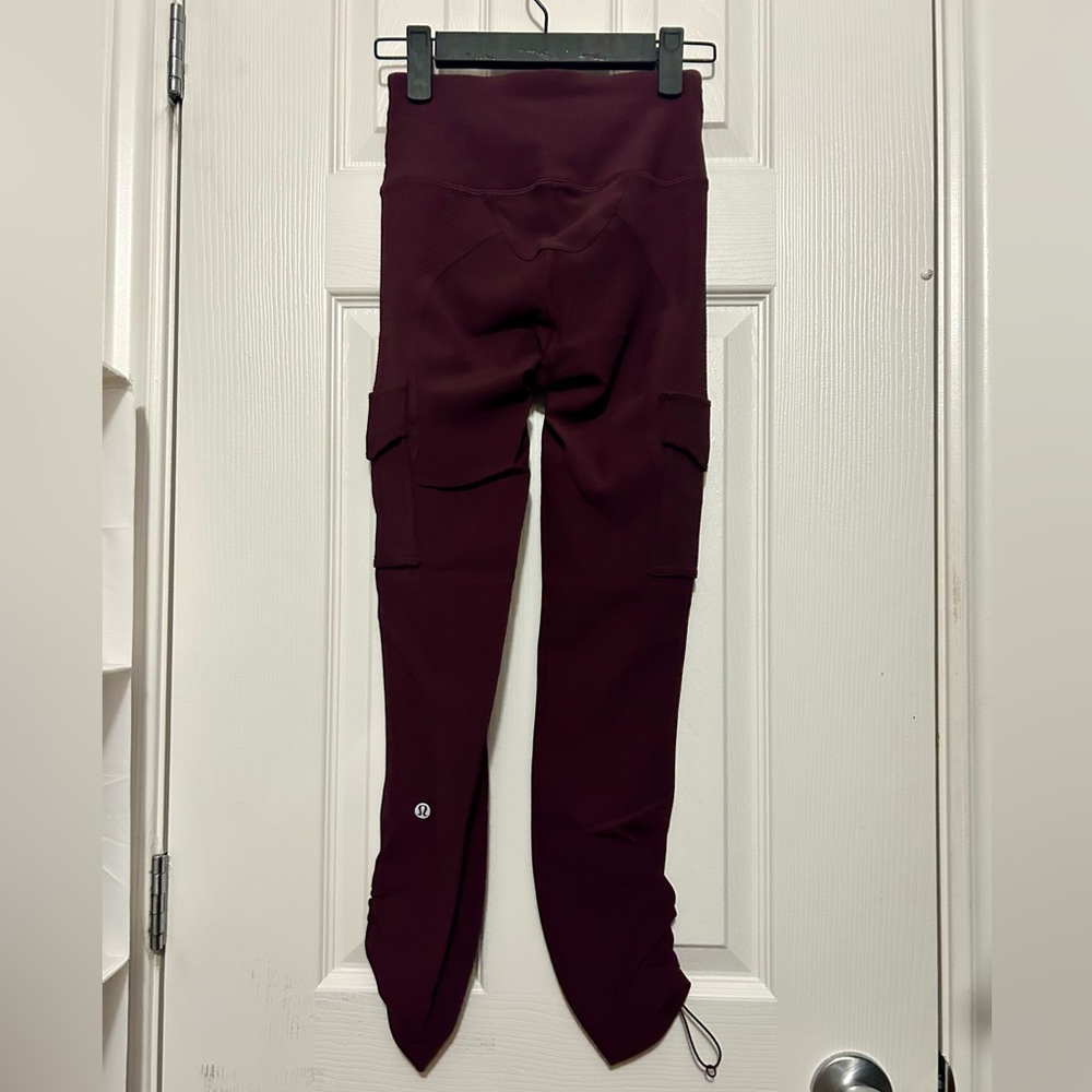 lululemon athletica Burgundy Leggings